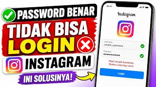 Cara Mengatasi Tidak Bisa Login Instagram Padahal Username dan Password Benar
