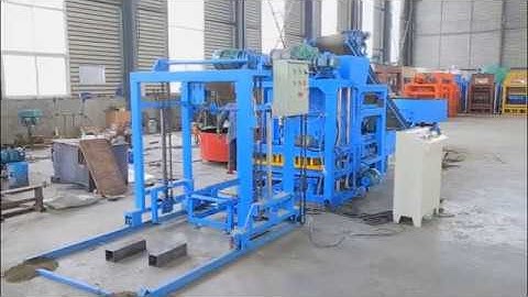 QT4-25D full automatic concrete block production line