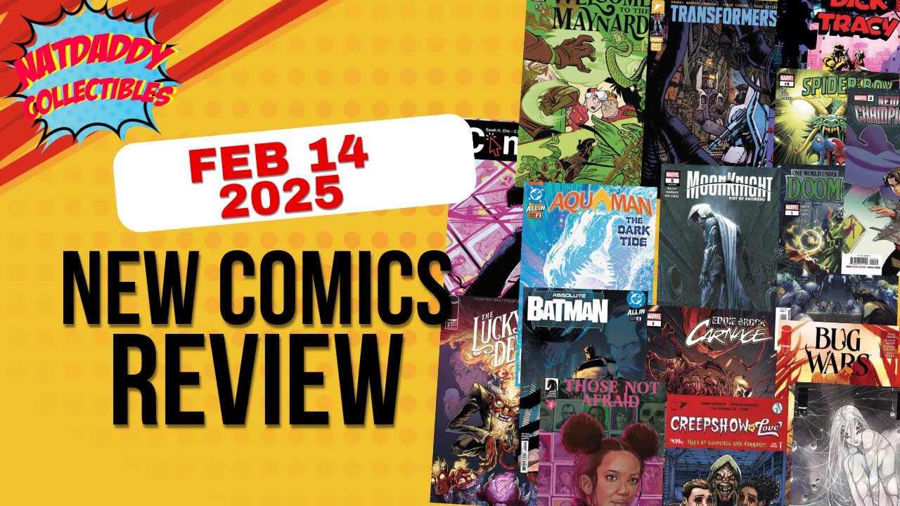 February Comiv NEW COMIC REVIEWS -FEB 14 ️ - YouTube