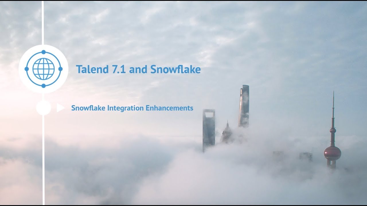 Talend Studio Enhancements for Snowflake Integration - YouTube