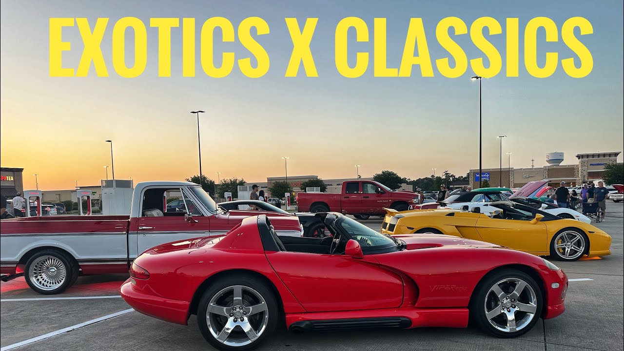 New Caney, Texas Friday Night Car Meet – Valley Ranch | Exotics ...