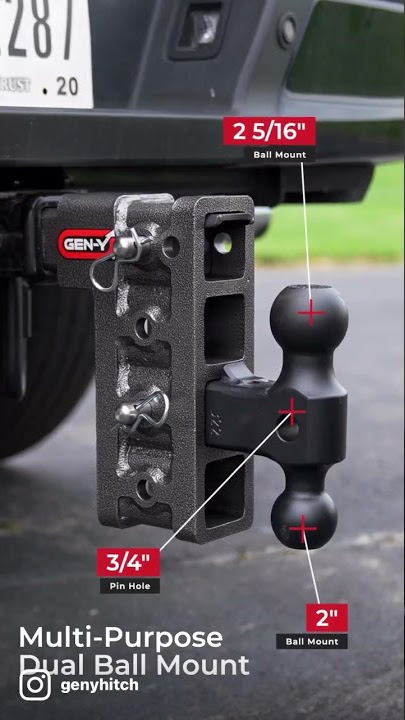 The only hitch you will ever need￼‼️ #genyhitch #towing #truck #geny #fyp #rv #viralshorts