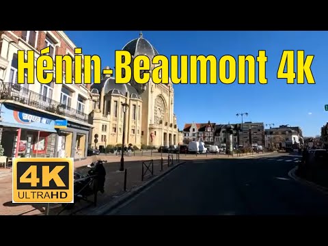 Hénin-Beaumont 4k - Driving- French region