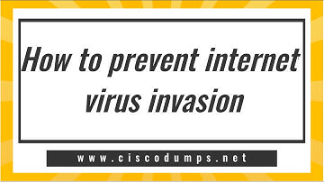 【ThinkMo】How to prevent internet virus invasion#Cisco #CCNA #CCNP #CCIE #network