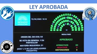 Ley Nacional de Lengua de Señas Argentina | Aprobada en Senadores by Carolina Sarria 598 views 1 year ago 38 minutes