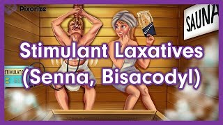 Stimulant Laxatives (Senna) Mnemonic for Nursing Pharmacology (NCLEX)