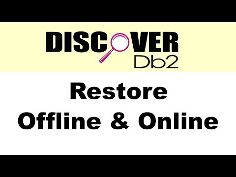 (Ep. 07) - Restore Database (Offline/Online)