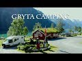 Gryta Camping in Nordfjord, Norway