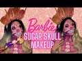 BARBIE SUGAR SKULL MAKEUP TUTORIAL