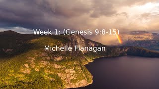 Career Overview Week 1: (Genesis 9:8-15) A reflection by Michelle Flanagan
