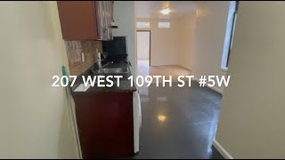Walkthrough: 207 West 109th Street #5W