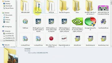 How to hide folder in Windows 7. (without any software)