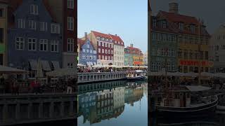 Copenhagen top places to visit part 1 | NYHAVN #shorts