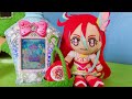 プリキュアおもちゃ　トロピカル〜ジュ❣️マーメイドアクアポット　サウンドロップチャーム　着せ替えマグネットボックス　キュアフラミンゴ　あすかせんぱい　ヘアメイク　ネイル　ゲーム　きせかえ