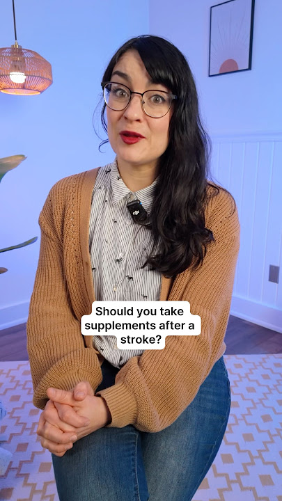Is using supplements after stroke a good idea? #stroke #supplements #strokerecovery