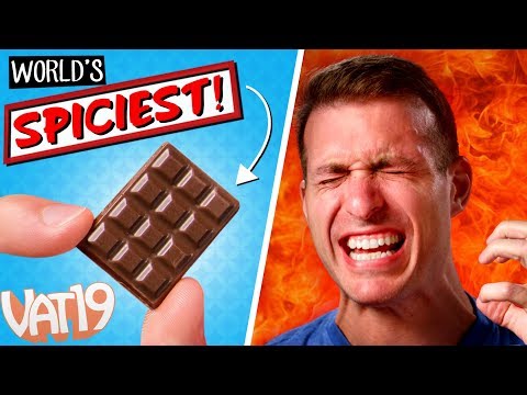 The World's Hottest Chocolate Bar [Extreme Spicy Challenge]