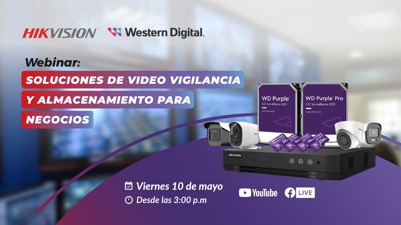📢 HIKVISION & WESTERN DIGITAL: Soluciones de Videovigilancia y ...