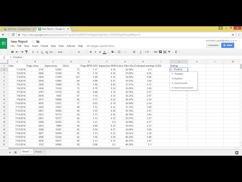 Add Custom Drop Down Menu to Google Spreadsheets [Steps Given]