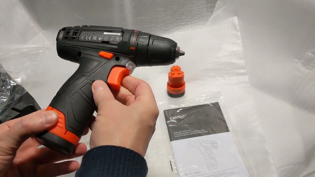 Распаковка  Dnipro-M CD-12CX