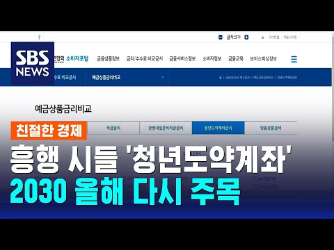   흥행 시들 청년도약계좌 올해 주목할 이유 SBS 친절한 경제