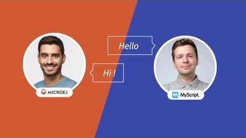 MyScript collaborated with MicroEJ to offer its services to the embedded world