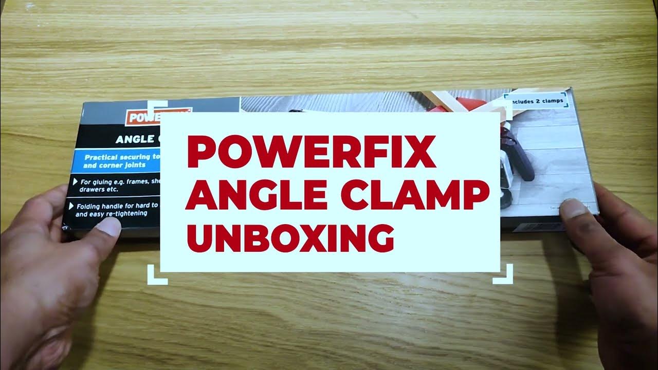 PowerFix (Lidl) Angle Clamp Unboxing Best Tool for TJoint & Corner
