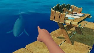 SPERDUTO nell'OCEANO su una ZATTERA! - Raft screenshot 4