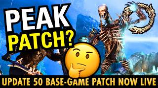 The Update That SAVED Combat? — ESO U50 Review