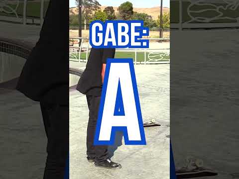 Gabe VS Aaron Game of SKATE! #skateboarding #skateboardvibes #kickflip
