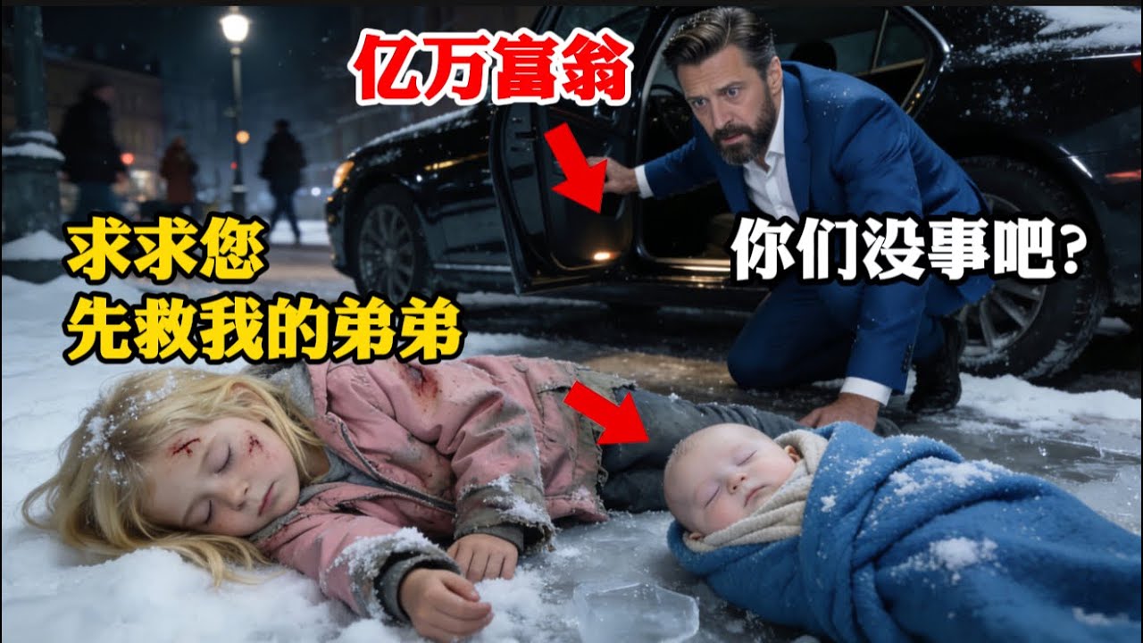 遭遇車禍的姐姐對億萬富翁央求“先救我的弟弟 求求您” 隨後發生的事情令所有人震驚！