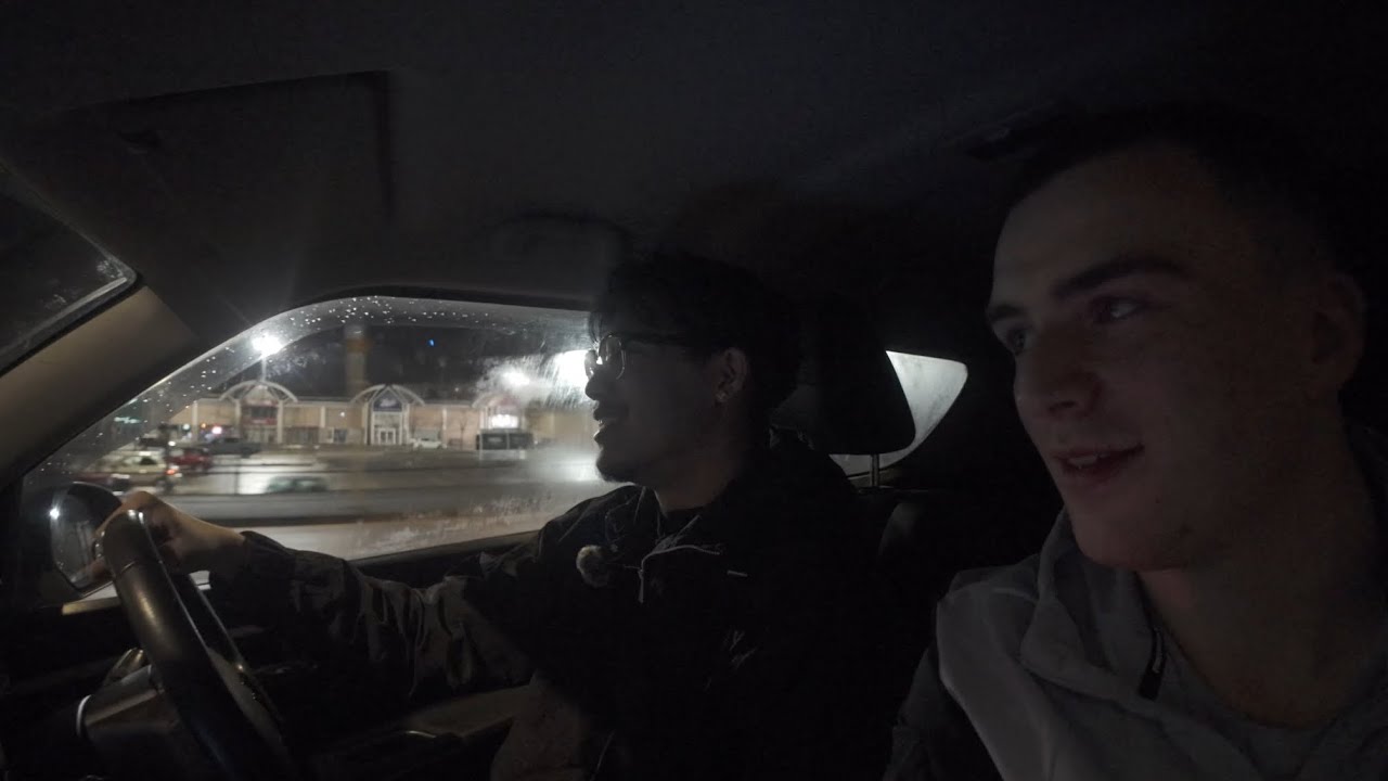 Chill night with bro…