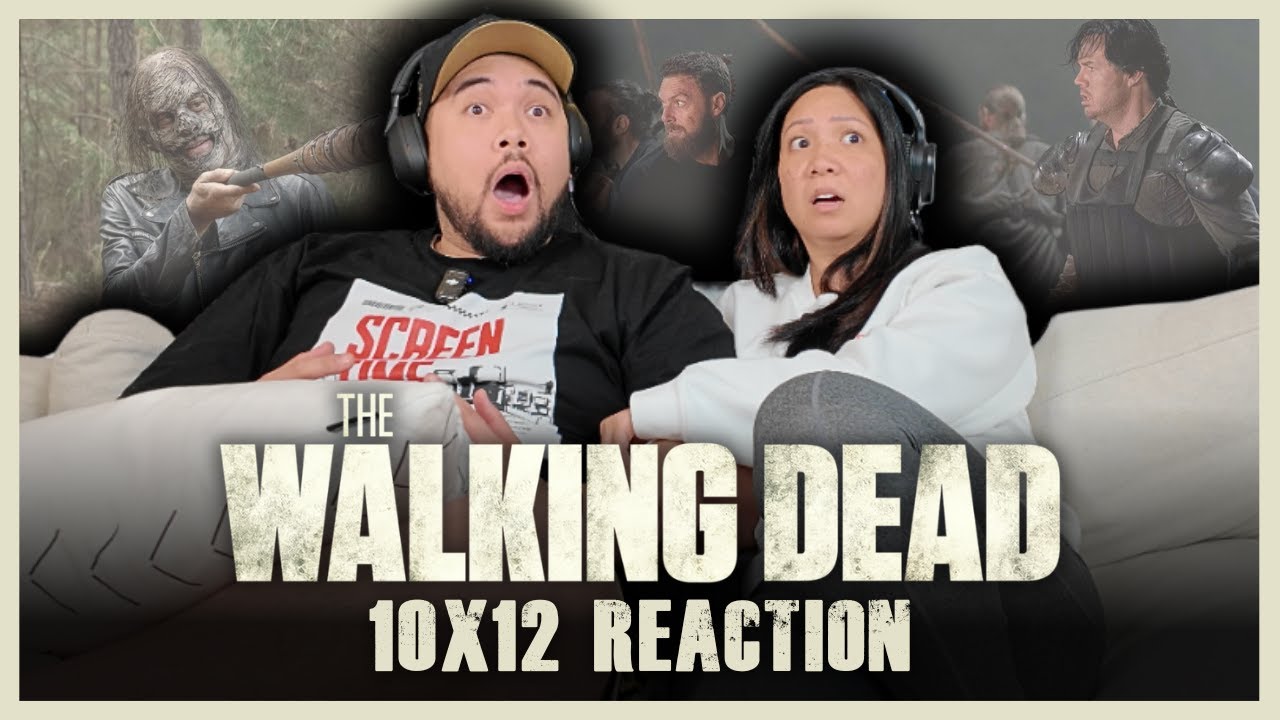 Пара впервые смотрит «Ходячих мертвецов»! | 10x12 | Идём с нами