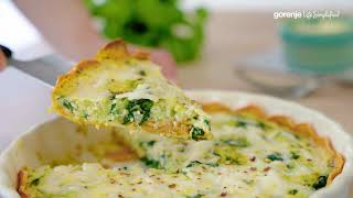 #HomeMade recipe: Quiche with sweet potato crust • Simple Meals by Gorenje #HomeMade recipe: Quiche with sweet potato crust • Simple Meals by Gorenje