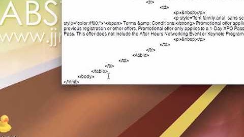 Using Custom HTML in Constant Contact