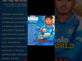 🚨U19 World Cup Squard Announced!! #u19cricket #shortsfeed #vaibhavsuryavanshi #bcci