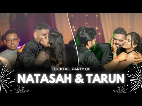 Natasha + Tarun | A Night of Glitz &amp; Glam – Cocktail Cinematic