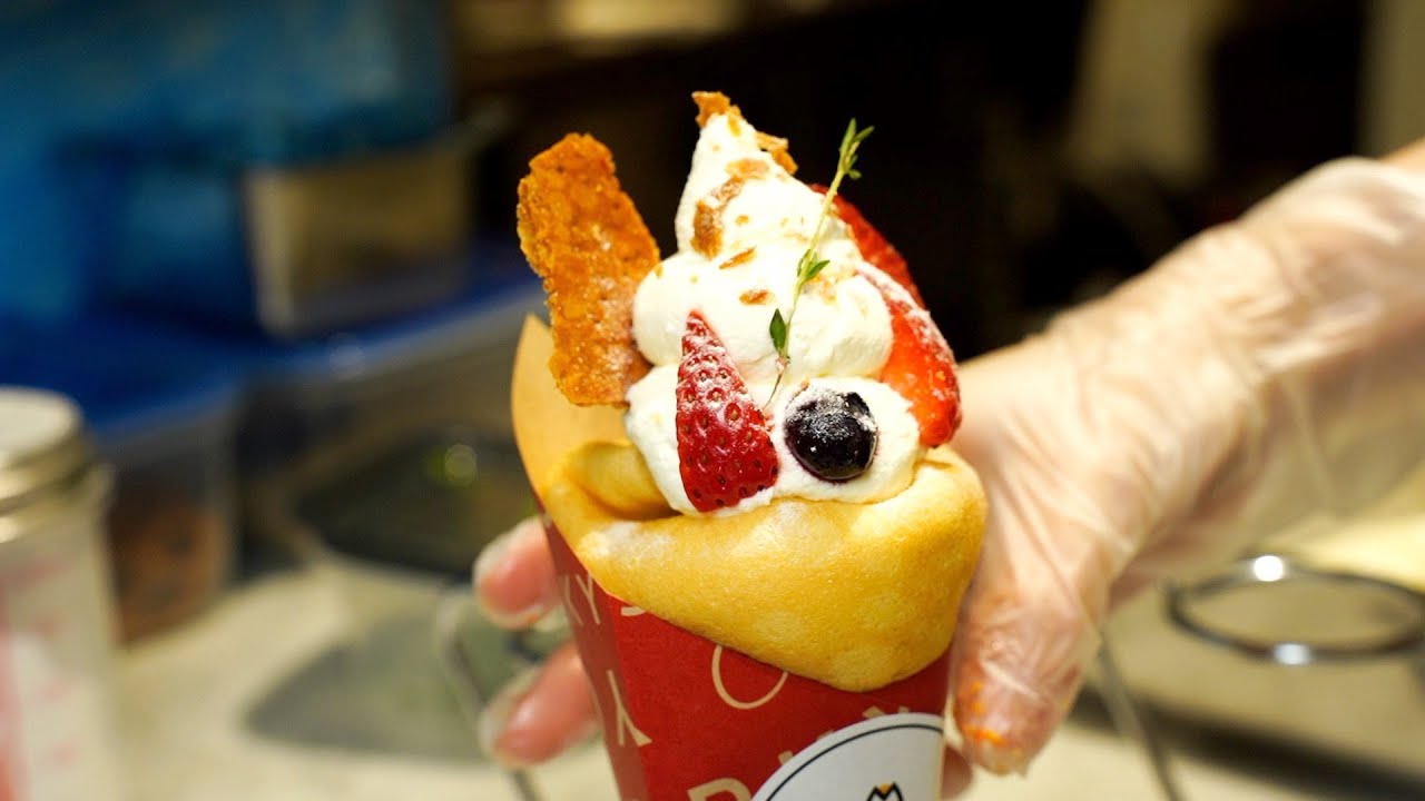 関西の有名カフェ発、行列のできるリッチなスペシャリティクレープ専門店！【YORKYS Creperie 大阪梅田】