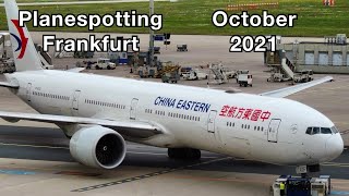 Planespotting Frankfurt Airport October 2021