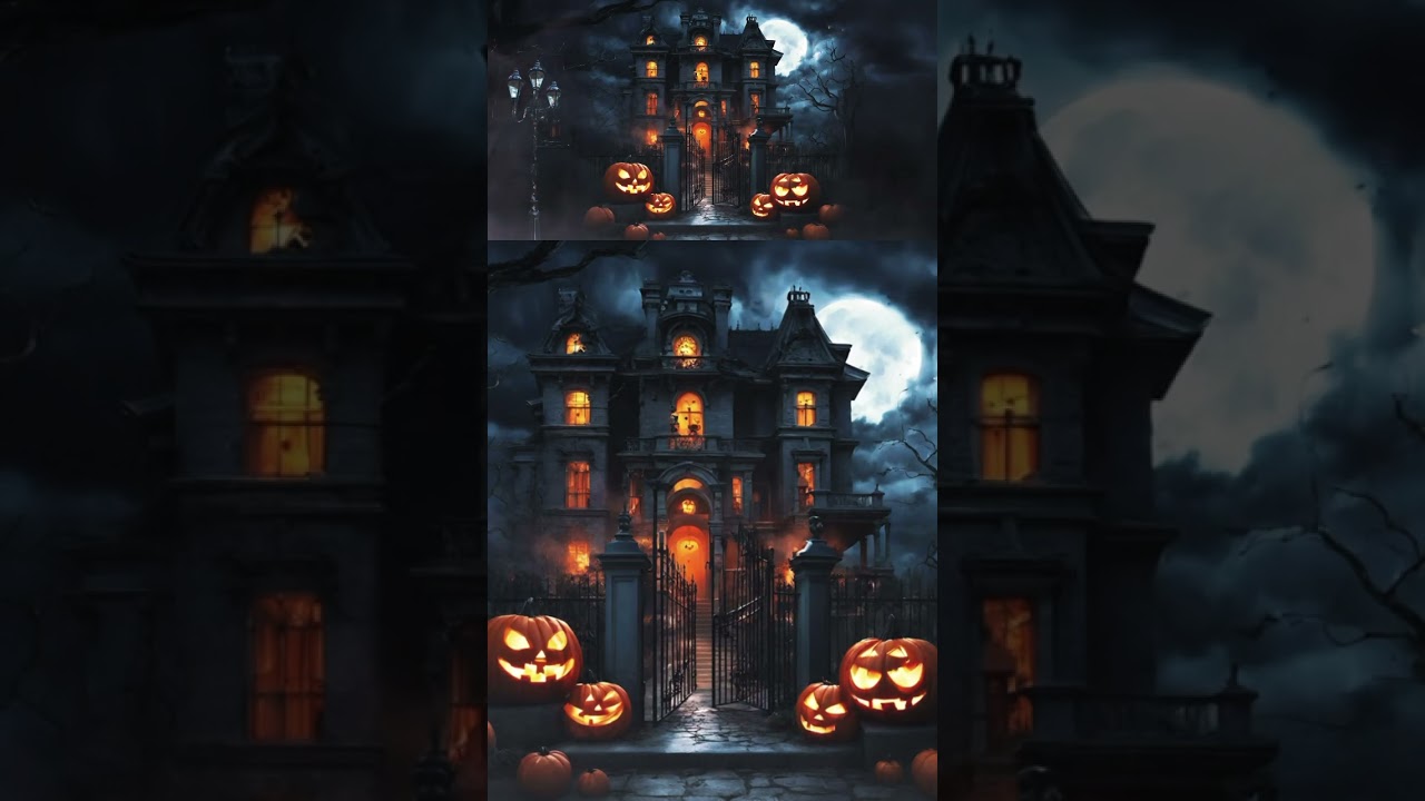 Haunted Victorian House with Music 