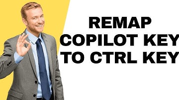 How to Remap Copilot Key to Ctrl Key  - 2025 (Customize Shortcuts!) I DOUBLE Z