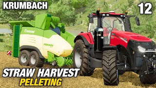 Pelleting And Palletising Krumbach Farming Simulator 22 - Episode 12