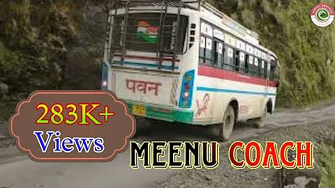 Amazing Bus Horn 📯  In Meenu Coach Driver In Mountains ( Shillai To Shimla )