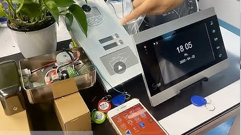 Tuya smart 2/3/4 Units Apartment intercom system Video Door Phone Intercom Kits   RFID Card