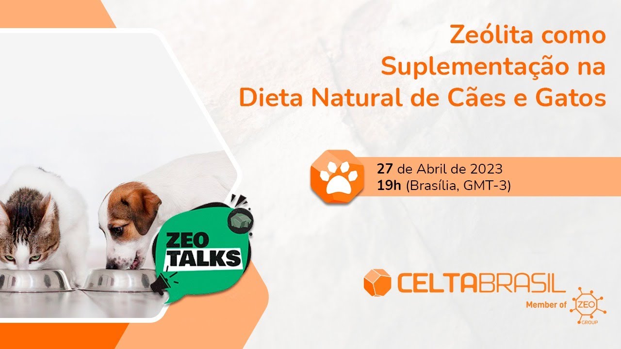 ZeoTalks: Zeólita como Suplementação na Dieta Natural de Cães e Gatos
