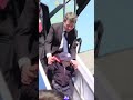 Nicușor Dan a mers cu băiețelul său la cea mai mare expoziție de arme din regiunea Mării Negre