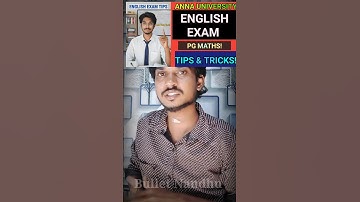 ENGLISH‼️ Semester Exam Tips & Tricks💯 #annauniversity #1stsemester #en25c01 #english #ug #pg #r2025