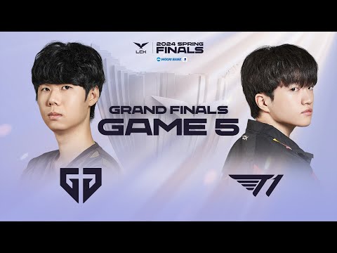 GEN vs T1 Game 5 Highlights | 04.14 | Woori Bank 2024 LCK Spring Finals