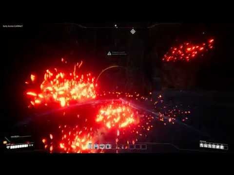 Satisfactory - Falling to death and kill 2 big aliens for purple slug (no talking)