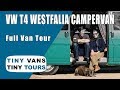Italian Couple travel full-time in a Volkswagen Transporter 4 with Westfalia Conversion