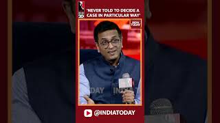 No One Has Told Me How To Decide A Case Cji Dy Chandrachud India Today Conclave 2023 
